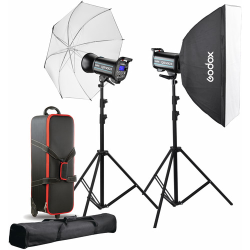 Godox QS400II-C kit sa dve blic glave - 1